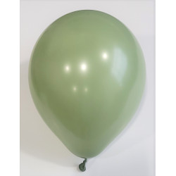 5 inch Retro Latex Balloons Eucalyptus - 100 Pcs