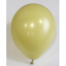 5 inch Retro Latex Balloons Olive - 100 Pcs