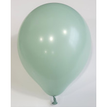 18 inch Retro Latex Balloons Winter green - 25 Pcs