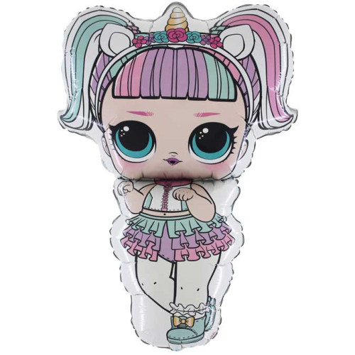 34 inch LOL Surprise Unicorn Foil Balloons 34 inch LOL Surprise Unicorn Foil Balloons