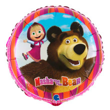 18 inch Masha & Bear Foil Balloons