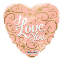 18 inch BV LOVE YOU ROSE GOLD 18 inch BV LOVE YOU ROSE GOLD