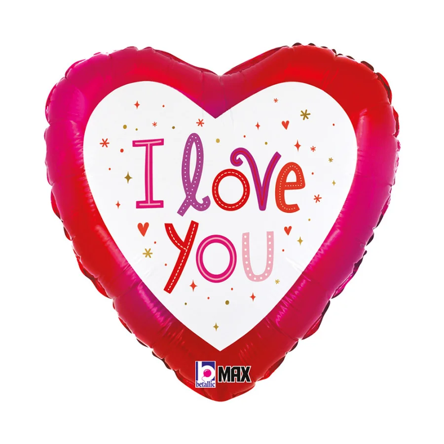 18 inch Love You Sparkles Foil balloon | Winner Party