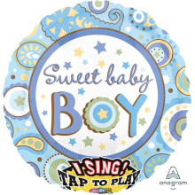 بالون يغني بيبي بوي 28 إنش بالون يغني بيبي بوي 28 إنش