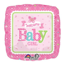 بالون نيو قيرل مربع 28 إنش بالون نيو قيرل مربع 28 إنش