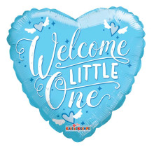 18 inch PR WELCOME LITTLE ONE BLUE GB 18 inch PR WELCOME LITTLE ONE BLUE GB