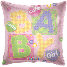18 inch SV BABY GIRL BIG LETTERS 18 inch SV BABY GIRL BIG LETTERS