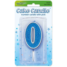 شمعة عيد ميلاد قلتر سماوي رقم (0) شمعة عيد ميلاد قلتر سماوي رقم (0)