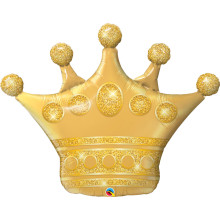 41 inch Golden Crown Foil balloon
