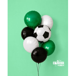 18 inch BV Soccer Foil Balloons