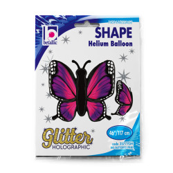 46 inch Radiant Butterfly Pink Foil balloon