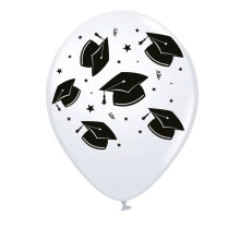 12 inch Transparent Black Grad 50 count 12 inch Transparent Black Grad 50 count