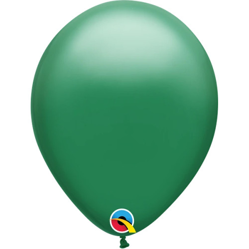 Qualatex 11 inch Green Latex Balloons (100ct)