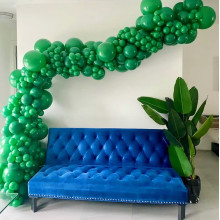 Qualatex 11 inch Green Latex Balloons (100ct)