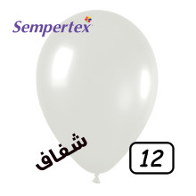 بالون مطاط شفاف سمبرتيكس 100 حبة 12 إنش بالون مطاط شفاف سمبرتيكس 100 حبة 12 إنش