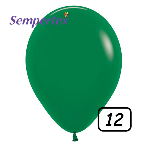 Sempertex 12 inch balloon dark green 100 pcs Sempertex 12 inch balloon dark green 100 pcs