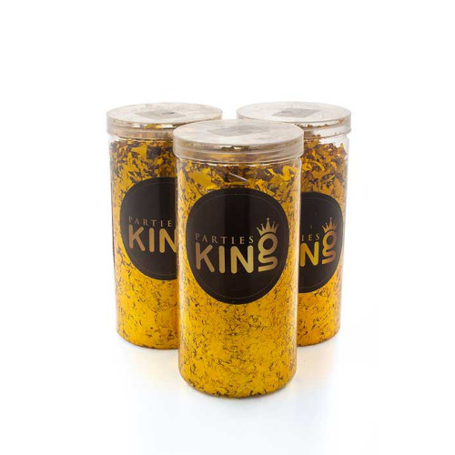 Shred CONFETTI jar Gold 250g Shred CONFETTI jar Gold 250g