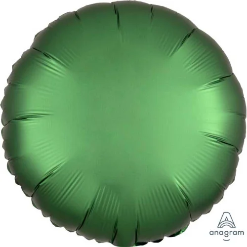 18 inch Satin Luxe™ Emerald Round s Foil balloon | Winner Party