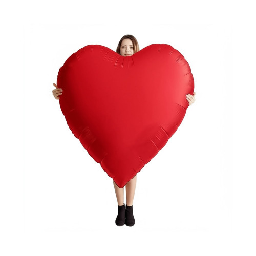 65 inch Heart mat red Foil balloon 65 inch Heart mat red Foil balloon