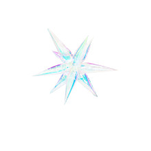 بالون كريستال نجمة ماجيك 26 إنش (غير مغلف)