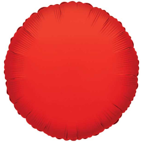 بالون دائري احمر 18 إنش بالون دائري احمر 18 إنش