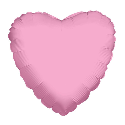 18 inch BABY PINK HEART Foil Balloons 18 inch BABY PINK HEART Foil Balloons