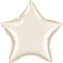 18 inch White sand star foil balloon 18 inch White sand star foil balloon