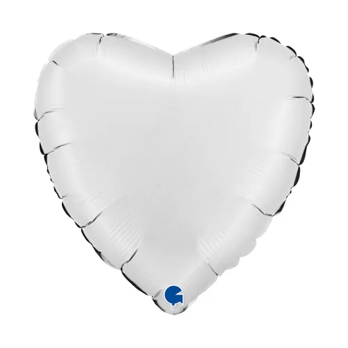 Tayuvira 25 Pcs White Heart Balloons,18 Inch Heart Foil Balloons,White Love Decoration Heart Balloons For Birthday Anniversary Wedding Valentine's Day Baby Shower Parties (White), Balloons - Canada
