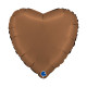 18 inch Heart Satin Chocolate Foil balloon 18 inch Heart Satin Chocolate Foil balloon
