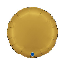 18 inch Round Satin Gold Foil Balloons 18 inch Round Satin Gold Foil Balloons