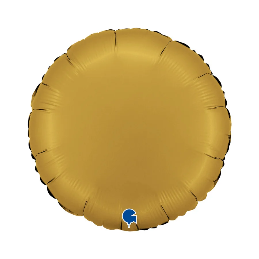 18 inch Round Satin Gold Foil Balloons | Winner Party