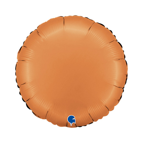 18 inch Round Satin Caramel Foil balloon 18 inch Round Satin Caramel Foil balloon