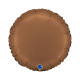 18 inch Round Satin Chocolate Foil balloon