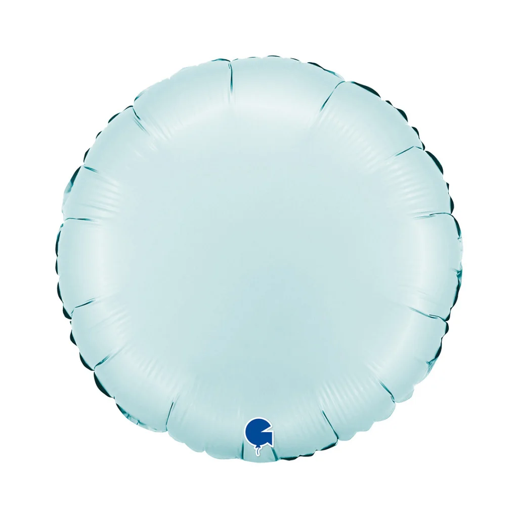 Cloud Satin Pastel Blue Shape Foil Balloon main image 0
