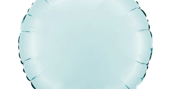 18 inch Round Satin Pastel Blue Foil balloon | Winner Party