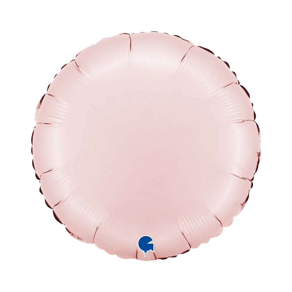 18 inch Round Satin Pastel Pink Foil balloon | Winner Party
