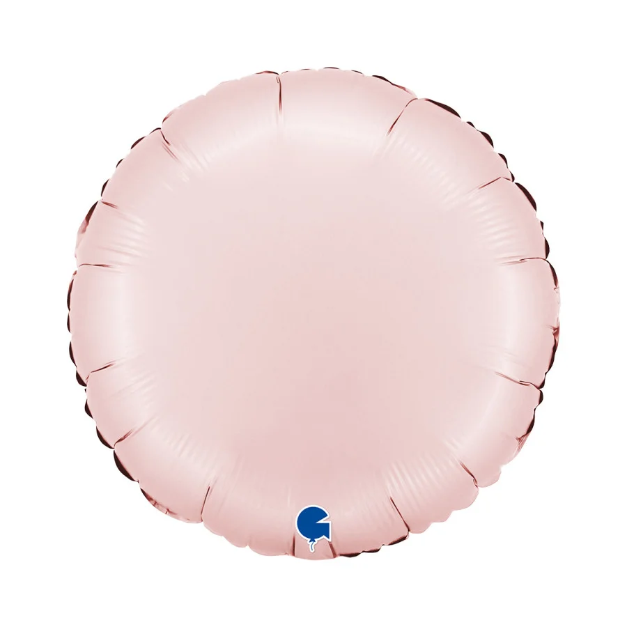 18 inch Round Satin Pastel Pink Foil balloon | Winner Party