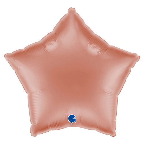 18 inch Star Rose Gold Foil balloon