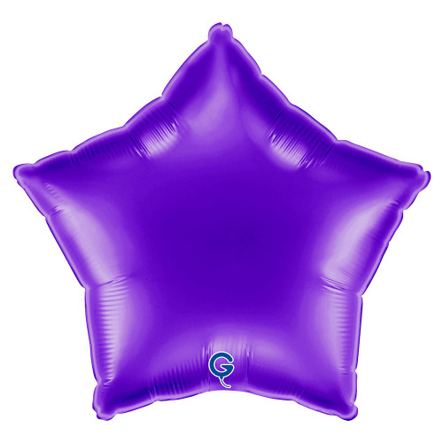 18 inch Star Royal Purple balloon 18 inch Star Royal Purple balloon