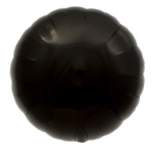 18 inch Black Round Foil Balloons 18 inch Black Round Foil Balloons