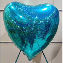 18 inch Round Glitter Holographic Tiffany Foil Balloons