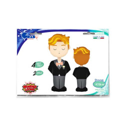 48 inch The Groom foil balloon