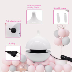 CE High Performance Party balloon Pump Electric Balloon Inflator Air pump 400W