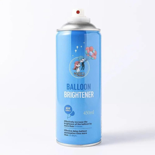 Balloon Brightener Shine Aerosol Gold Spray 450ml