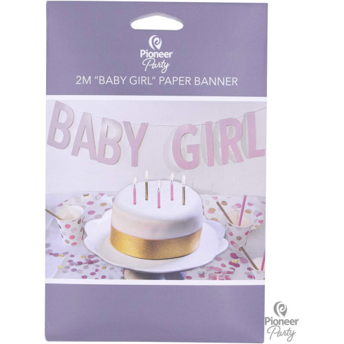 Baby Girl Banner 2m