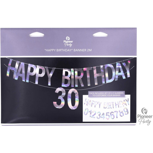 بانر عيد ميلاد مع ارقام لتخصص العمر طول 2 متر بانر عيد ميلاد مع ارقام لتخصص العمر طول 2 متر