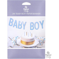 Baby Boy Banner 2m