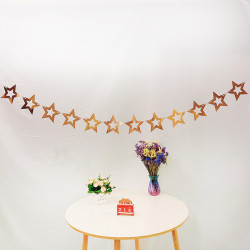 Stars Rose Gold banner