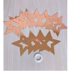 Stars Rose Gold banner