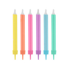 شموع عيد ميلاد ملونه 12 شمعة شموع عيد ميلاد ملونه 12 شمعة